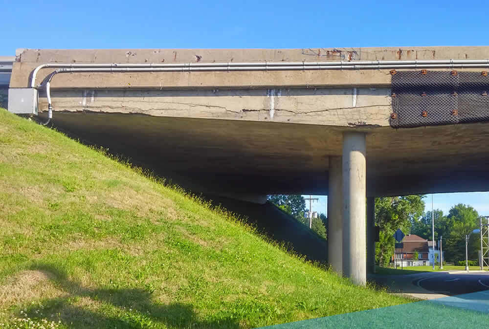 Damaged Bridges - Montreal Dorval