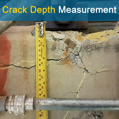 裂纹深度测量Concrete-Feature照片
