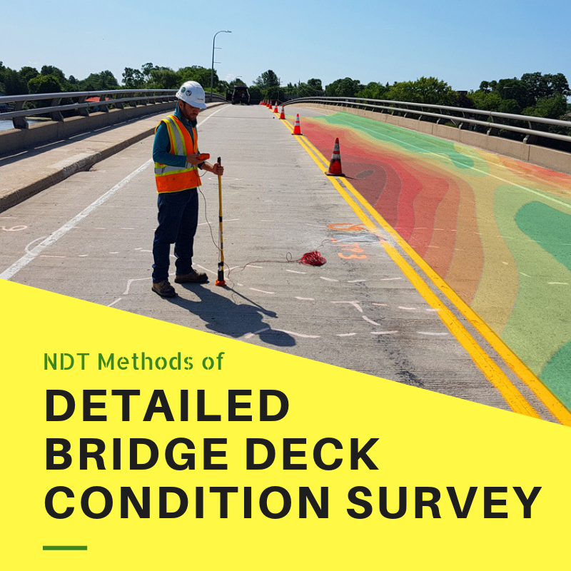 无损检测的详细Bridge Condition Survey