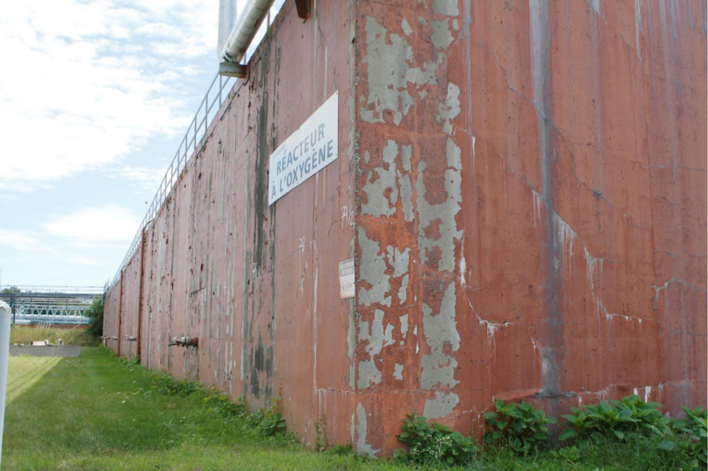 Non-destructive Evaluation of Concrete Tanks - Oxygen Reactor