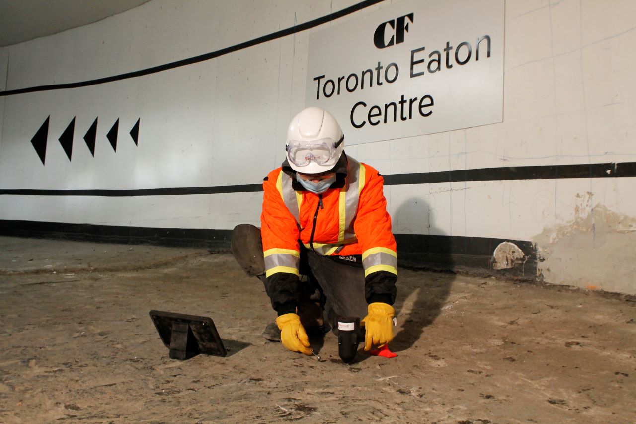 Nondestructive Evaluation of Parking Garage